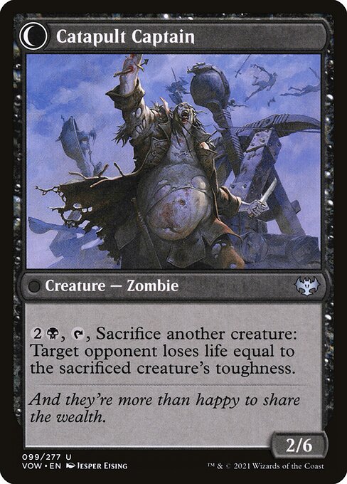 Catapult Fodder // Catapult Captain (back face)