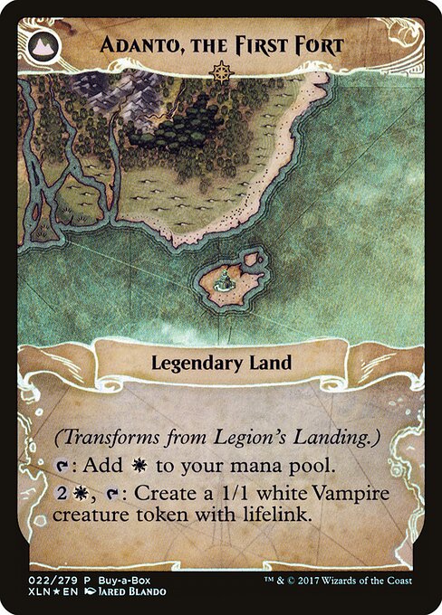 Legion's Landing // Adanto, the First Fort (back face)