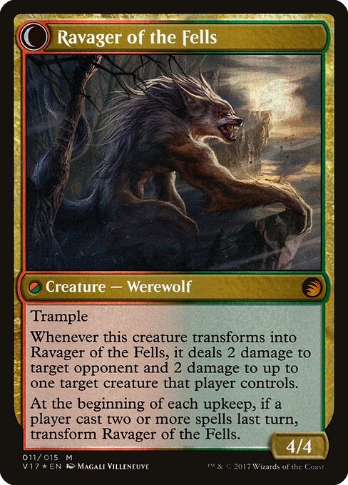 Huntmaster of the Fells // Ravager of the Fells (back face)