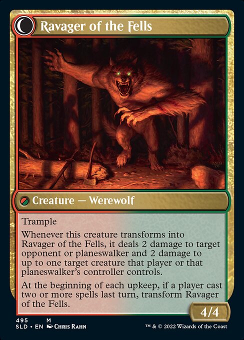 Huntmaster of the Fells // Ravager of the Fells (back face)