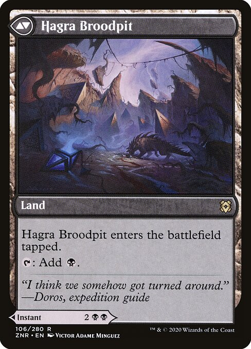 Hagra Mauling // Hagra Broodpit (back face)