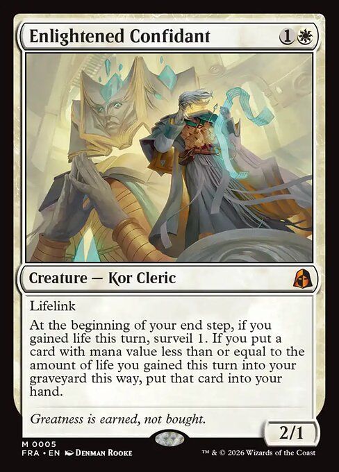 Enlightened Confidant