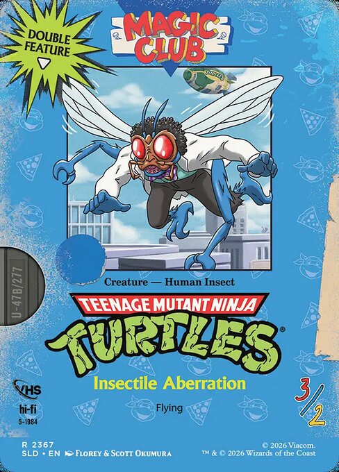 Delver of Secrets // Insectile Aberration (back face)