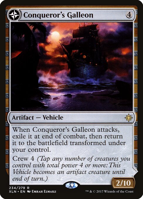 Conqueror's Galleon // Conqueror's Foothold