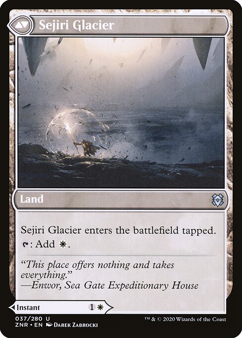 Sejiri Shelter // Sejiri Glacier (back face)