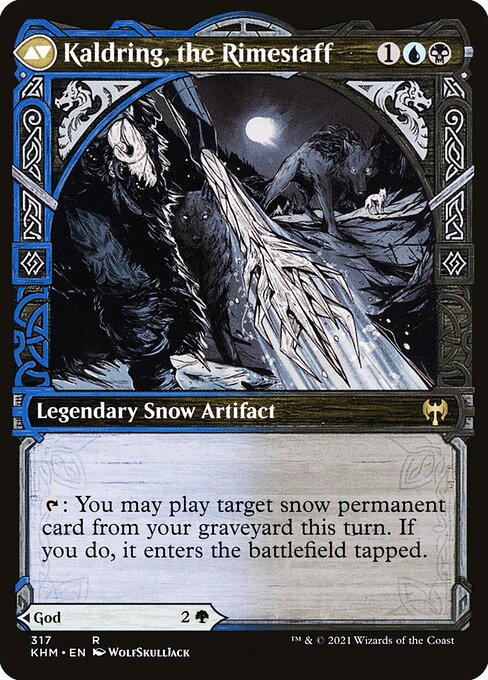 Jorn, God of Winter // Kaldring, the Rimestaff (back face)