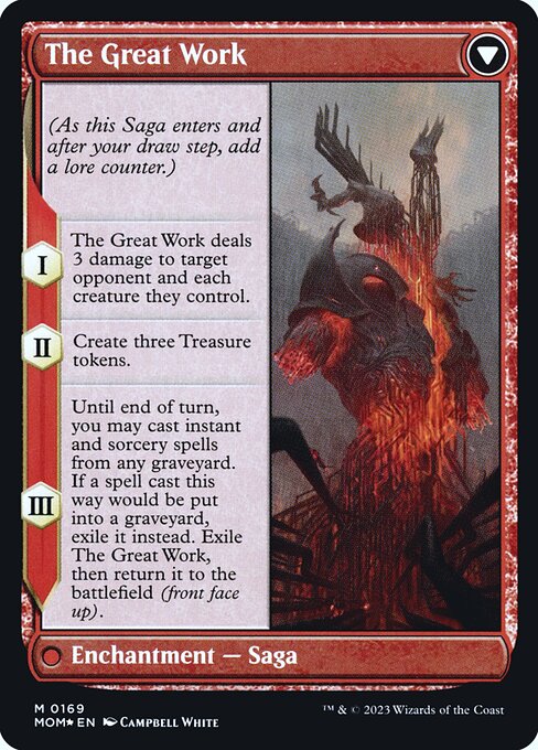 Urabrask // The Great Work (back face)