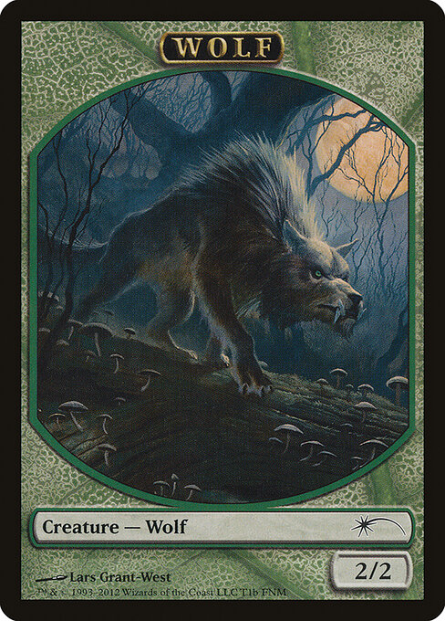 Human // Wolf (back face)
