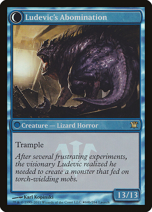 Ludevic's Test Subject // Ludevic's Abomination (back face)