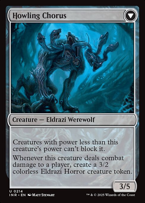 Shrill Howler // Howling Chorus (back face)