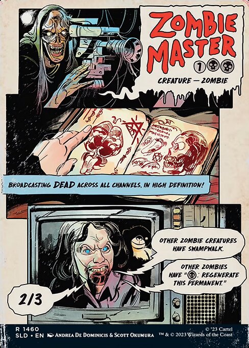 Zombie Master // Zombie Master (back face)