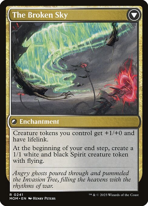 Invasion of Tolvada // The Broken Sky (back face)