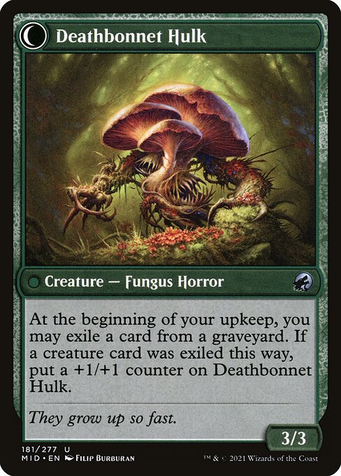 Deathbonnet Sprout // Deathbonnet Hulk (back face)