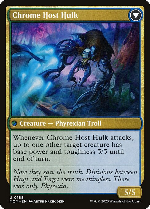 Gnottvold Hermit // Chrome Host Hulk (back face)