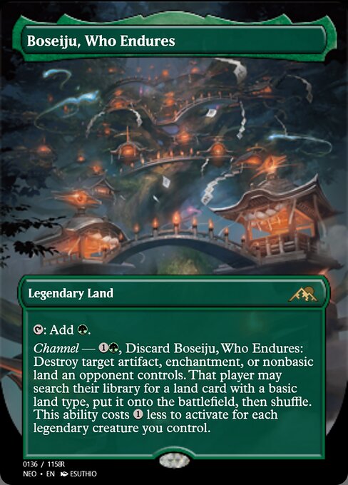 Boseiju, Who Endures