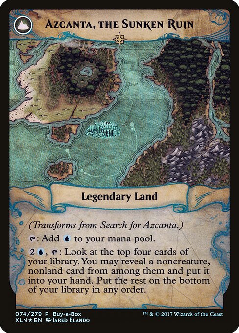 Search for Azcanta // Azcanta, the Sunken Ruin (back face)