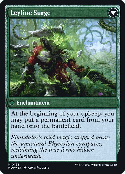 Invasion of Shandalar // Leyline Surge (back face)
