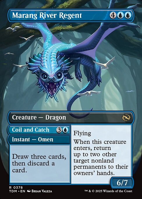 Marang River Regent // Coil and Catch // Marang River Regent // Coil and Catch (back face)