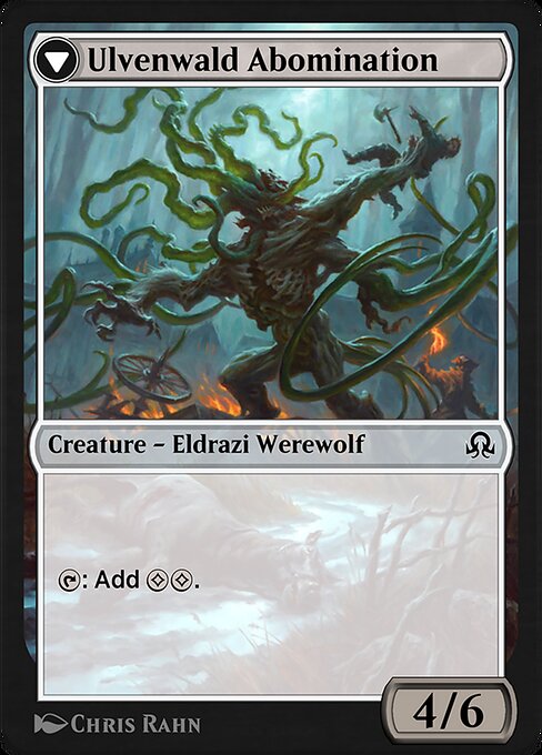 Ulvenwald Captive // Ulvenwald Abomination (back face)