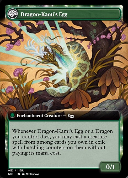 The Dragon-Kami Reborn // Dragon-Kami's Egg (back face)