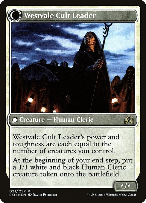 Hanweir Militia Captain // Westvale Cult Leader (back face)