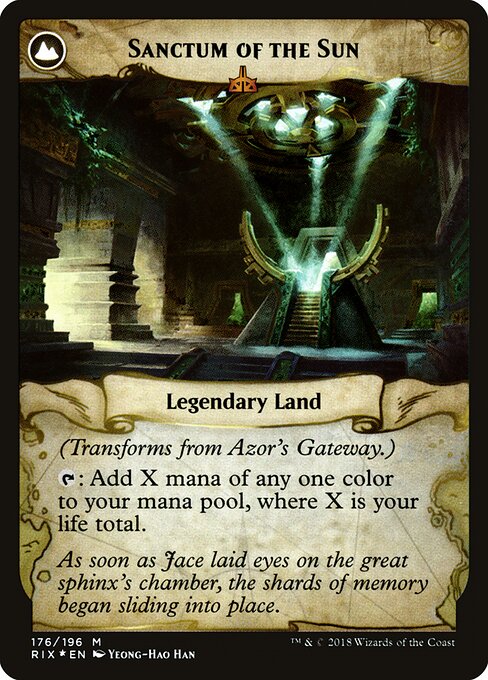 Azor's Gateway // Sanctum of the Sun (back face)
