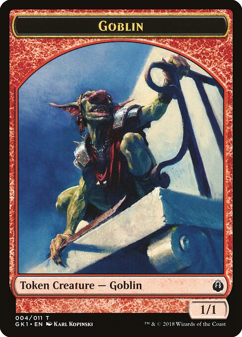 Weird // Goblin (back face)