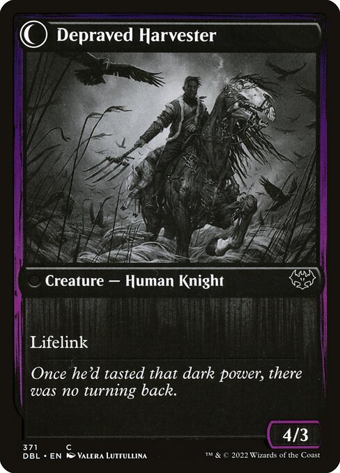 Desperate Farmer // Depraved Harvester (back face)