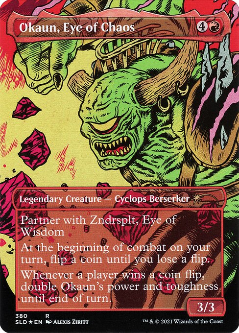 Okaun, Eye of Chaos // Okaun, Eye of Chaos (back face)