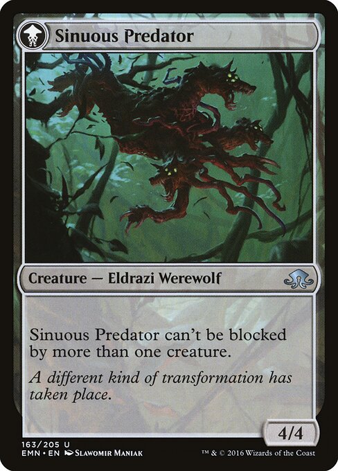 Kessig Prowler // Sinuous Predator (back face)