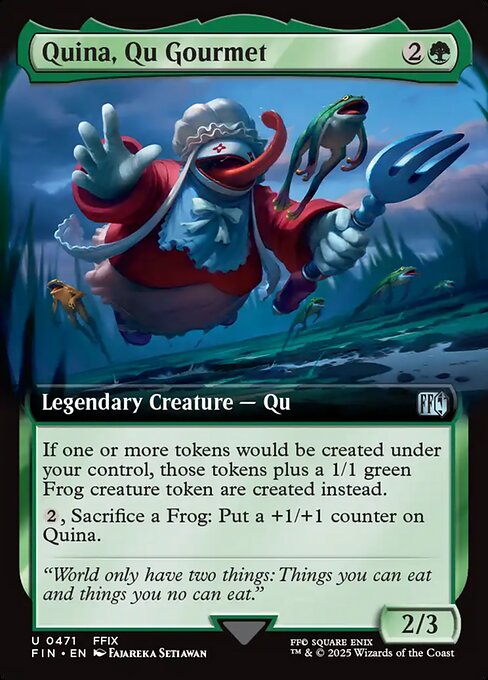 Quina, Qu Gourmet