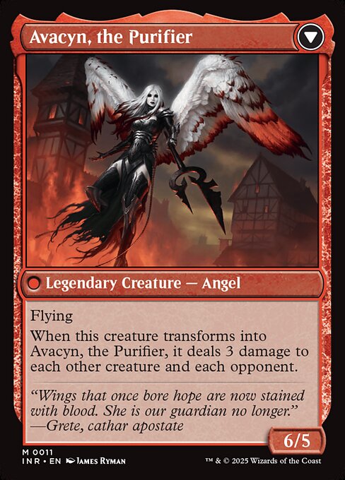 Archangel Avacyn // Avacyn, the Purifier (back face)