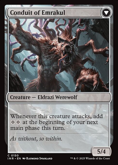 Conduit of Storms // Conduit of Emrakul (back face)