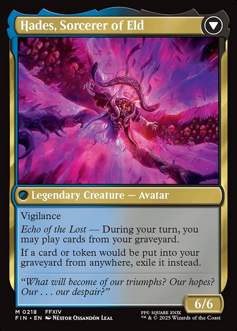 Emet-Selch, Unsundered // Hades, Sorcerer of Eld (back face)