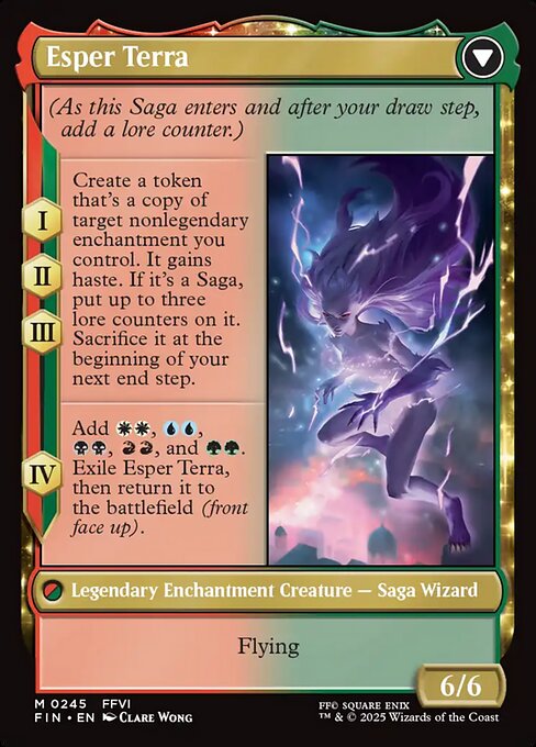 Terra, Magical Adept // Esper Terra (back face)