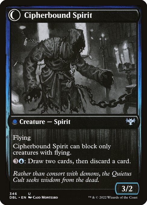 Soulcipher Board // Cipherbound Spirit (back face)