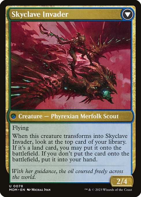 Skyclave Aerialist // Skyclave Invader (back face)