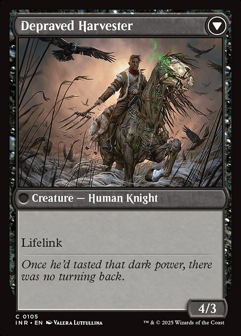 Desperate Farmer // Depraved Harvester (back face)