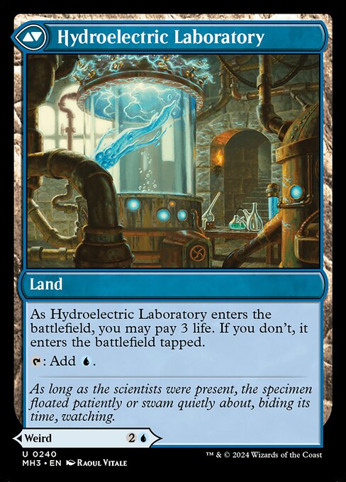 Hydroelectric Specimen // Hydroelectric Laboratory (back face)