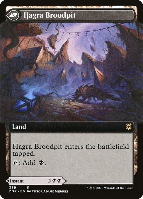 Hagra Mauling // Hagra Broodpit (back face)