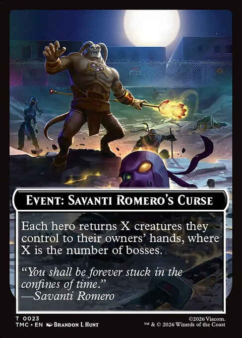 Event: Savanti Romero's Curse