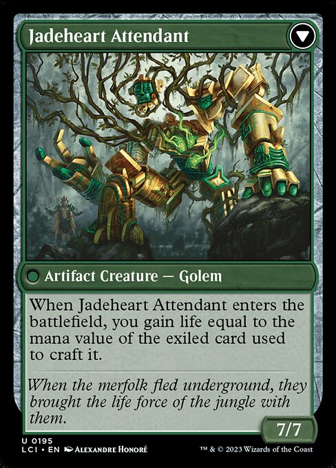 Jade Seedstones // Jadeheart Attendant (back face)