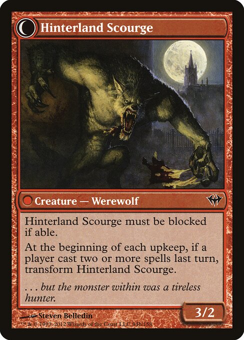 Hinterland Hermit // Hinterland Scourge (back face)