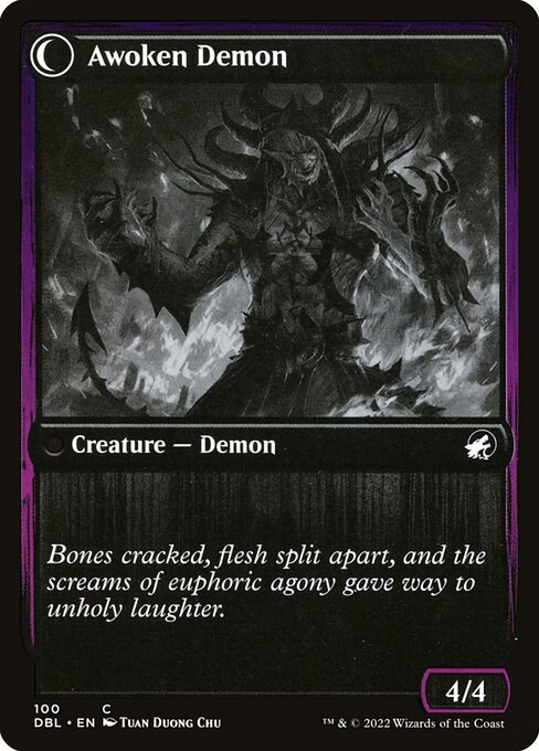 Ecstatic Awakener // Awoken Demon (back face)