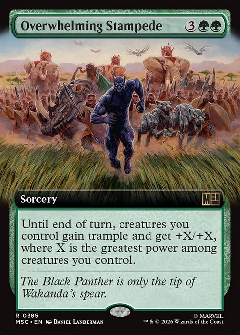 Overwhelming Stampede