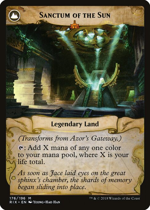 Azor's Gateway // Sanctum of the Sun (back face)