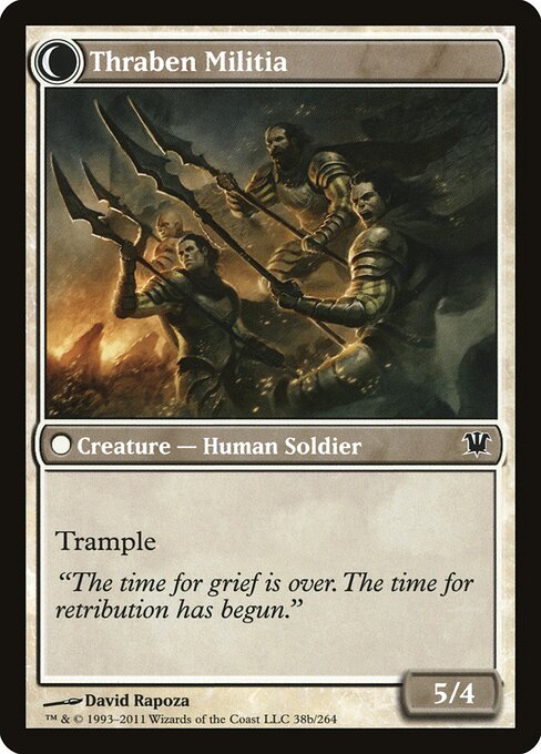 Thraben Sentry // Thraben Militia (back face)