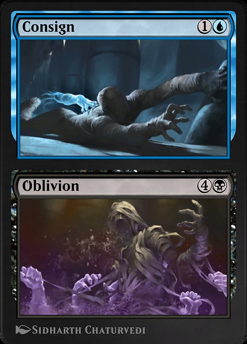 Consign // Oblivion