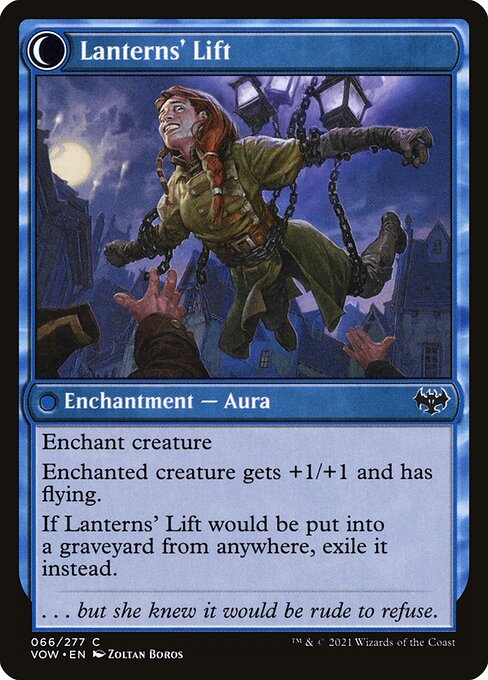 Lantern Bearer // Lanterns' Lift (back face)