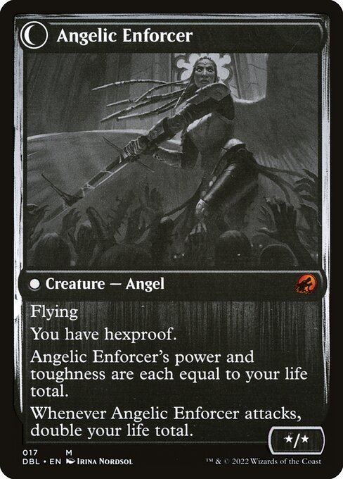 Enduring Angel // Angelic Enforcer (back face)